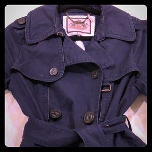 Juicy couture trench coat